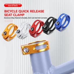 28.6/31.8/34.9mm Aluminum Alloy Bicycle Seat Tube Clamp MTB Seat Tube Clip Road Bike Seatpost Clamp