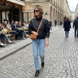 Sweet Style Fashionable Leatherette Long Sleeve Stand Collar Jacket Women's Short Coat New Arrival Autumn 2025 Zipper Closure