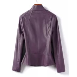 Spring Autumn Women Sheep Skin Coat 2024 Ladies Large Size 5XL Genuine Leather Jacket Korean Female Stand Collar Leather Tops
