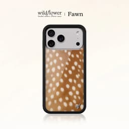 Wildflower Ins Fawn Deer Phone Case for iPhone 18 17 16 15 14 13 12 Pro Max Plus Unique Fashion Fabulous Shockproof Back Cover