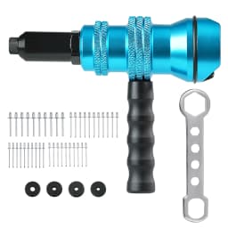 Rivet Gun Adapter Rivet Attachment for Electric Drill and Cordless Electric Power Drill Easy Processing for Pop Rivets