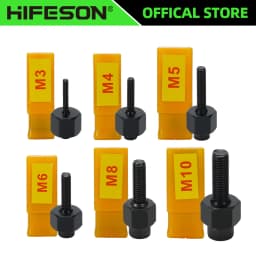 Hand Rivet Nut Gun Head nuts Simple installation Manual Riveter Rivnut Tool Accessory for Nuts M3 M4 M5 M6 M8 M10