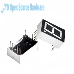 10-100PCS 0.56inches 7 Segment 1 Digital LED Display Super Red Common Cathode ANODE DIP10