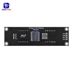 diymore TM1637 6 Bits 7 Segment 0.56 inch Digital LED DIsplay Module I/O Interface 5 Color Available for Arduino