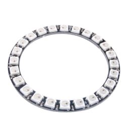 7 12 16 24 Bits WS2812 RGB LED Ring 5050 RGB LED Ring Lamp Light with Integrated Drivers for Arduino DIY Kit