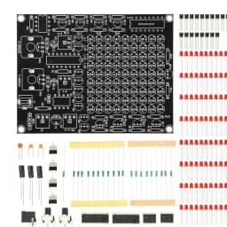 DC4.5-9V 81 LED Follow up Light Kit Game X/Y-axis Mobile Adjustable Flow Light DIY Welding Electronic Kit