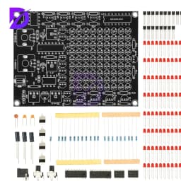 DC4.5-9V 81 LED Follow up Light Kit Game X/Y-axis Mobile Adjustable Flow Light DIY Welding Electronic Kit