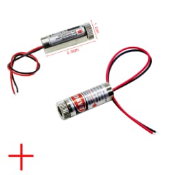 650nm 5mW Red Point / Line / Cross Laser Module Head Glass Lens Focusable Focus Adjustable Laser Diode Head Industrial Class