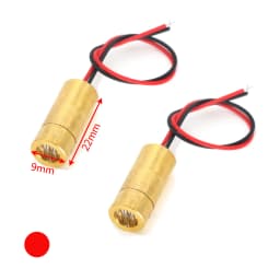 650nm 5mW Red Point / Line / Cross Laser Module Head Glass Lens Focusable Focus Adjustable Laser Diode Head Industrial Class