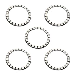 WS2812B 5050 RGB LED Ring 7 / 8 / 12 / 16 / 24 / 60 Bits Lamp Light with Integrated Drivers WS2812 for Arduino Raspberry Pi