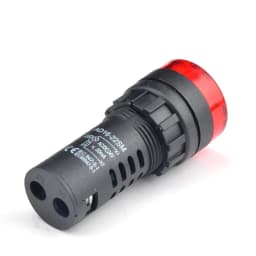 Intermittent Sound and Flash Sound and Light Buzzer ED16-22SM Alarm Device 22MM 12V 24V 220V