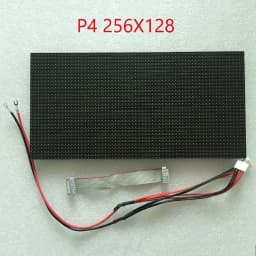 P4 indoor LED panel size 256*128 mm SMD 2121 RGB HUB75 led display module