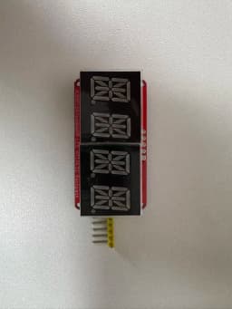 0.54-inch 4-digit digital tube display module I2C control VK16K33 red/green/orange