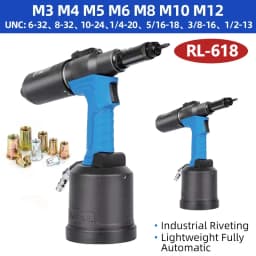 Pneumatic Riveter Automatic Rivet Nut Gun RL-6312 Industrial Hydraulic Quick Riveting Nut Tool M3 M4 M5 M6 M8 M10 M12