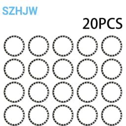 1-20PCS WS2812B 5050 RGB LED Ring Board 24-Bit Full Color 4-7V for Arduino for ESP32 NeoPixel