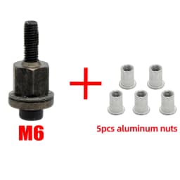 HIFESON Hand Rivet Nut Tool Head Manual Riveter Electric Riveting Adapter Simple installation For M3 M4 M5 M6 M8 M10