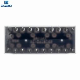 3PCS EGBO 10grid digital segment LED light bar super bright 2 red+3 yellow+4 green+1 blue light flat tube B10BRYGB