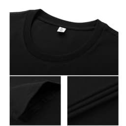 APP Control Bluetooth Programmable LED T Shirt with RGB Full Color Light Up LED Display Screen, Unisex Fashion LED T Shirt Panel