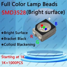 1000 pcs ,SMD3528(Bright Surface) full color LED lamp beads ,Indoor RGB used for LED display maintenance