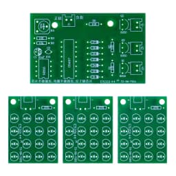 TJ-56-715 CD4017+NE555 Red, White, Blue Three Color LED Flow Light Production Kit DIY Learning Electronic Parts