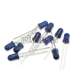 10PCS 940NM 2PIN Infrared Emission Tube Diode EMITTER IR 3mm 5mm TSAL4400 TSAL6100 TSAL6200 TSAL6400 4400 6100 6200 6400