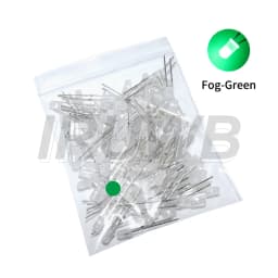 100PCS 3mm LED Diode F3 Assorted Kit DIY Light Emitting Diode White Green Red Blue Yellow Orange Pink Purple Warm White