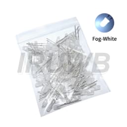 100PCS 3mm LED Diode F3 Assorted Kit DIY Light Emitting Diode White Green Red Blue Yellow Orange Pink Purple Warm White