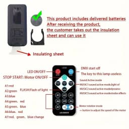 Aurora Borealis Starry Sky Projector LED Galaxy Star Projector Electronic Lights with Remote 7 Lighting Effects Party Decoration
