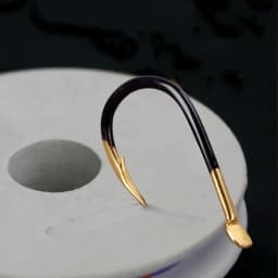 60pcs/box Fishing Hook Single Fishhook Supplies Lures Carp Fishing Tackle Barbed Colored Tungsten Alloy Fishing Accessories