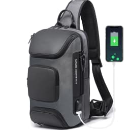 Bange Fashion Men's Luxurious Chest Bag Comfortable and Breathable Male Messenger Bag Crossbody Shoulder Bags