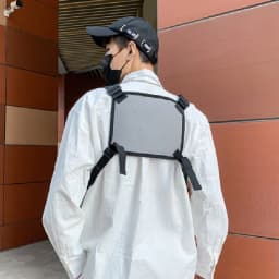 Fashion Men's Oxford Chest Packs 2026 New High Quality Nylon Unisex Chest Rig Bags Hip Hop Multi-pocket Tactical Vest Backpack