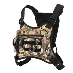 Outdoor Chest Bag for Travel Cycling Running Sports Chest Pack Multi-Pocket Tactical Chest Bag for Outdoor Activities