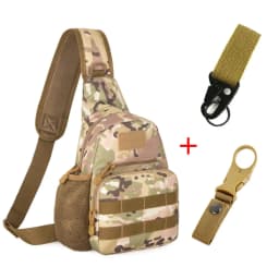 Water bottle chest bag outdoor sports cycling hiking chest bag multi-function outdoor leisure bag messenger bag