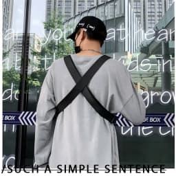 Homefish Hip-hop Streetwear Unisex Chest Rig Bag High Quality Nylon Chest Bags Multi-function Tactical Vest Backpack