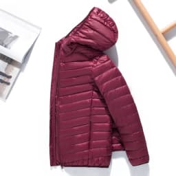 Men's Fashion Hooded Solid Lightweight Down Jacket 2021 New Arrivals Men Short Large Size Puffer Jackets Male Casual Light Coats