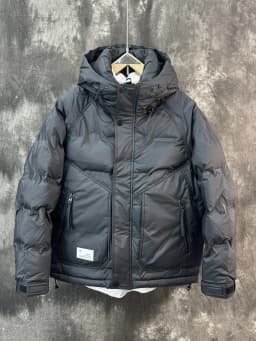 Men's Thickened Washable down Jacket Winter Trendy Handsome White Duck down Hooded Workwear Warm Outerwear Casual Style
