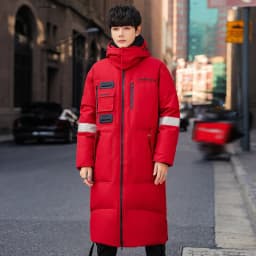-30° 2026 New Winter Cold resistant Warm Down Jacket High Quality Men's Women X-Long(Winter) Warm Fashion Brand Parkas