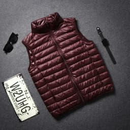 Men's Sleeveless Puffer Jacket 2025 New Autumn Spring Lightweight Water-Resistant Packable Men Down Vest Coat Plus Size 5xl 6xl