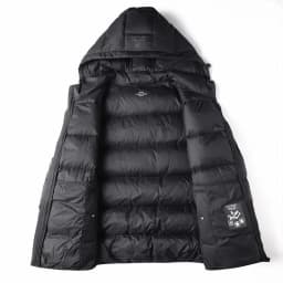 Schinteon High Quality Men's 90% White Duck Down Jacket Autumn Winter Casual Outwear with Hood Coat Plus Size Male Clothing