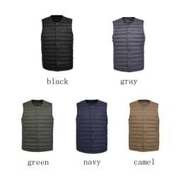 NewBang Men Down Vest Ultra Light Down Vest Portable V-neck Sleeveless Coat Man Winter Without Collar Warm Liner