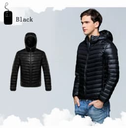 NewBang Down Coat Male Ultra Light Down Jacket Men's Warm Jackets Windbreaker Lightweight Coat Feather Puffer Parka Feather Coat