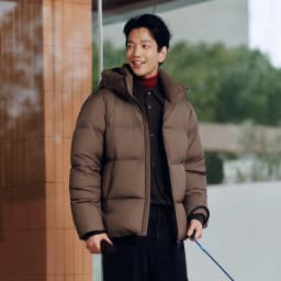 Semir Down Jacket Men Three-Resistant Outerwear Couple Winter Outfit 2026 New Hooded Top Anti-Static Men's Clothing