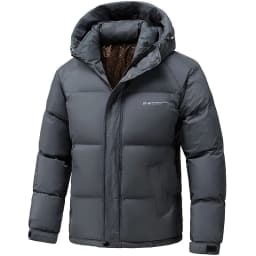 Winter Down Cotton Jacket Men's New Thickened Warm Parka Jackets Loose Casual Hooded Parkas Jacket Men's Windproof Puffer Coat