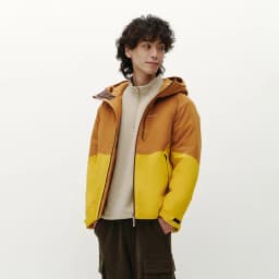 Semir Men Down Jacket 90 Percent Down Fill Rain Resistant Breathable Abrasion Resistant Outdoor Color Block Hooded 2026 New