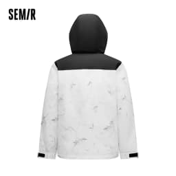 Semir Men Down Jacket Waterproof Windproof Stain Resistant Hooded Design Outdoor Protection 2026 Winter Everyday Style
