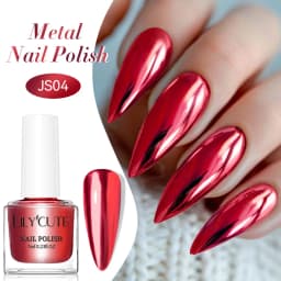 LILYCUTE 7ml Glitter Nail Polish Colorful Bright Shining Pearl Effect Shell Nail Art Varnish No Need Lamp