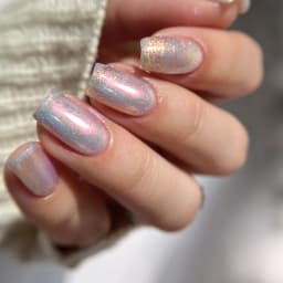 LILYCUTE 7ml Glitter Nail Polish Colorful Bright Shining Pearl Effect Shell Nail Art Varnish No Need Lamp