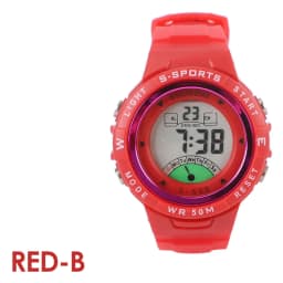Children Electronic Watch Boys and Girls Macaron Sports Wristwatch Luminous Alarm Clock Multifunctional Kids Fashion Watches