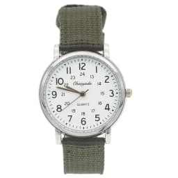 Chaoyada Children Boys Girls 24 Hours Wristwatch Canvas Quartz Wristwatches Kids Students Military Watches Kids Watch Boy