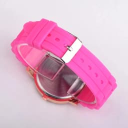 Children's Quartz Watch Korean Fashion For Cartoon Unicorn Pink Silicone Wristwatches 30M Waterproof Girl's Kids's Student Gift